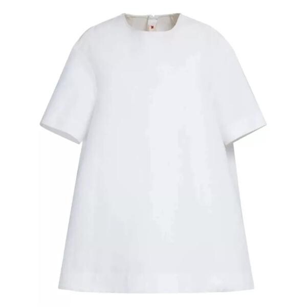 

Платье short-sleeve cotton minidress Marni, белый