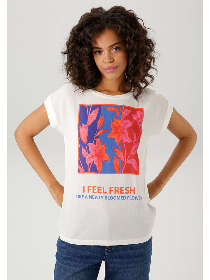 

Футболка Aniston, белый