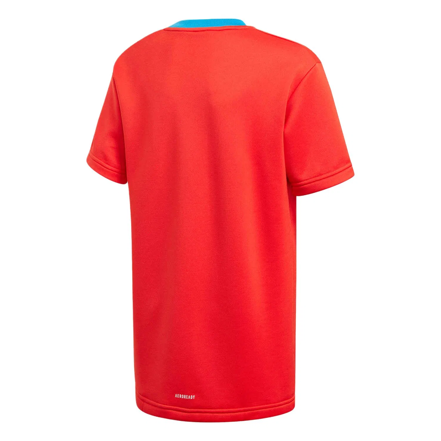 Футболка оранжевая Adidas для подростков — фото 3