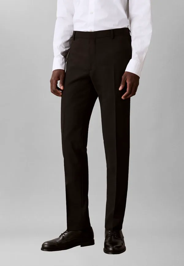 Итальянские узкие брюки от брючного костюма Calvin Klein, Black