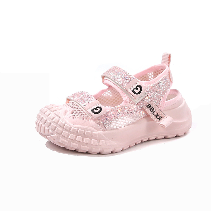 

Дышащие низкие детские сандалии для детей от 3 до 7 лет FIRS Kids, розовый