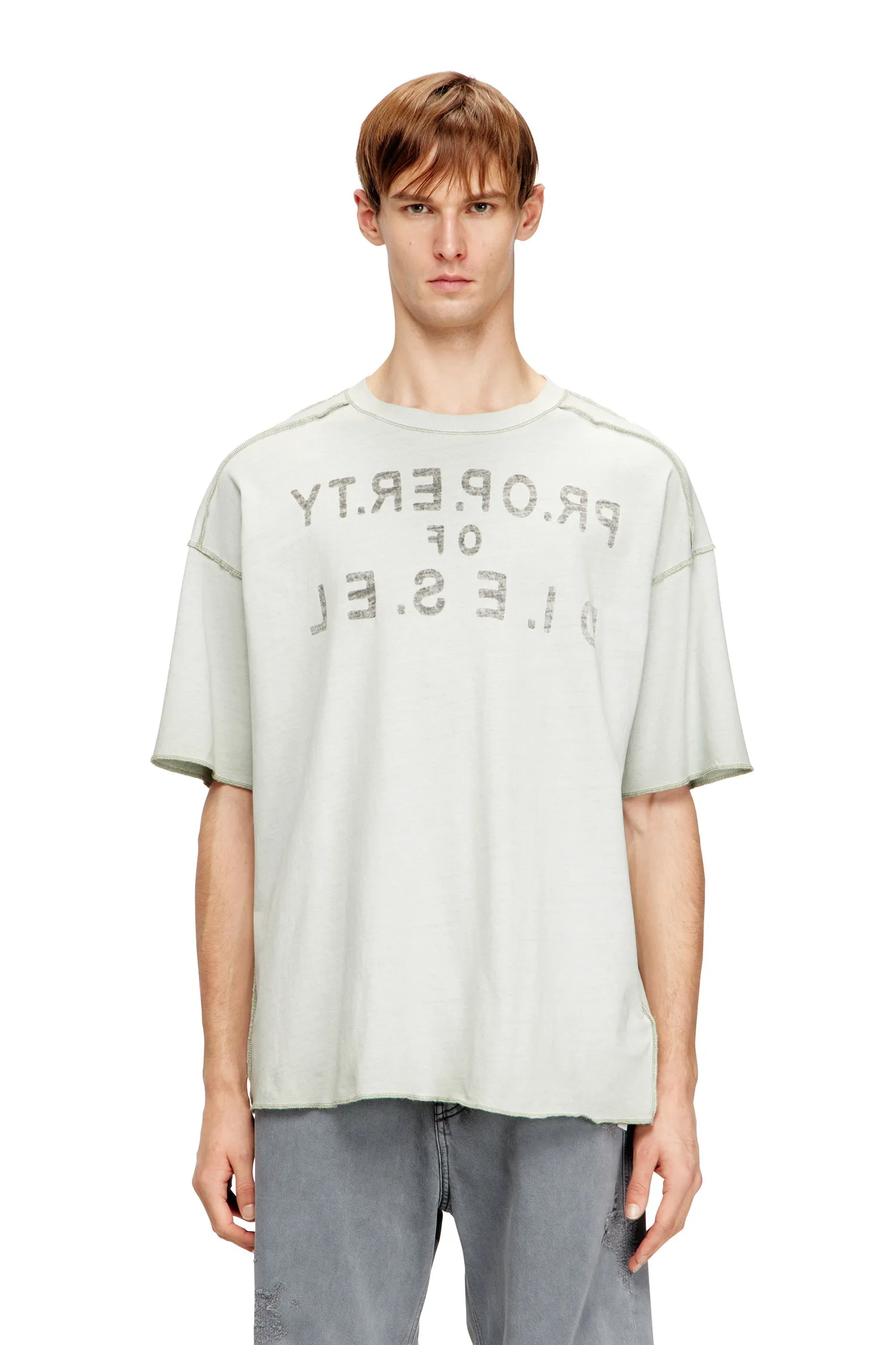 Мужская футболка T-LOOK Diesel, Gray and other shades