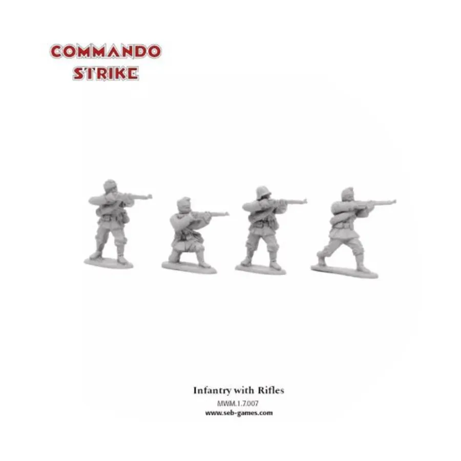 

Пехота с винтовками, Commando Strike (25mm)
