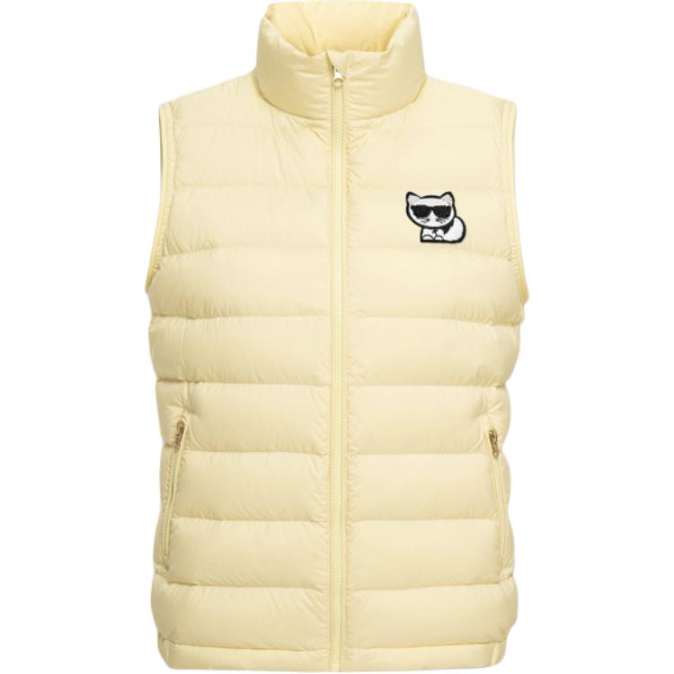 

Пуховый жилет KARL LAGERFELD для женщин Karl Lagerfeld / Karl Lagerfeld Jeans, желтый