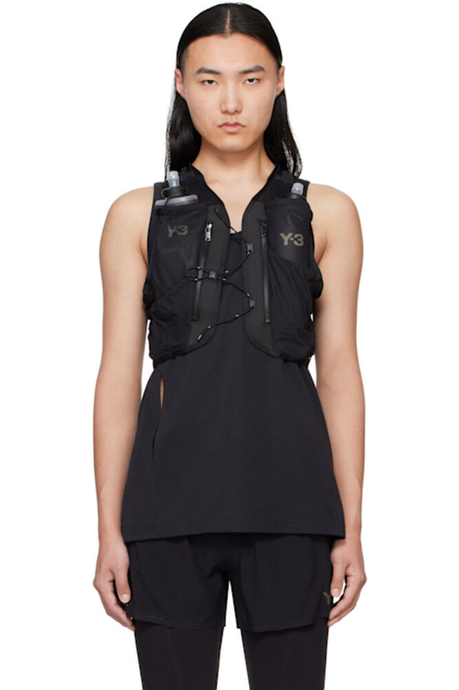 

Черный жилет для бега Y-3