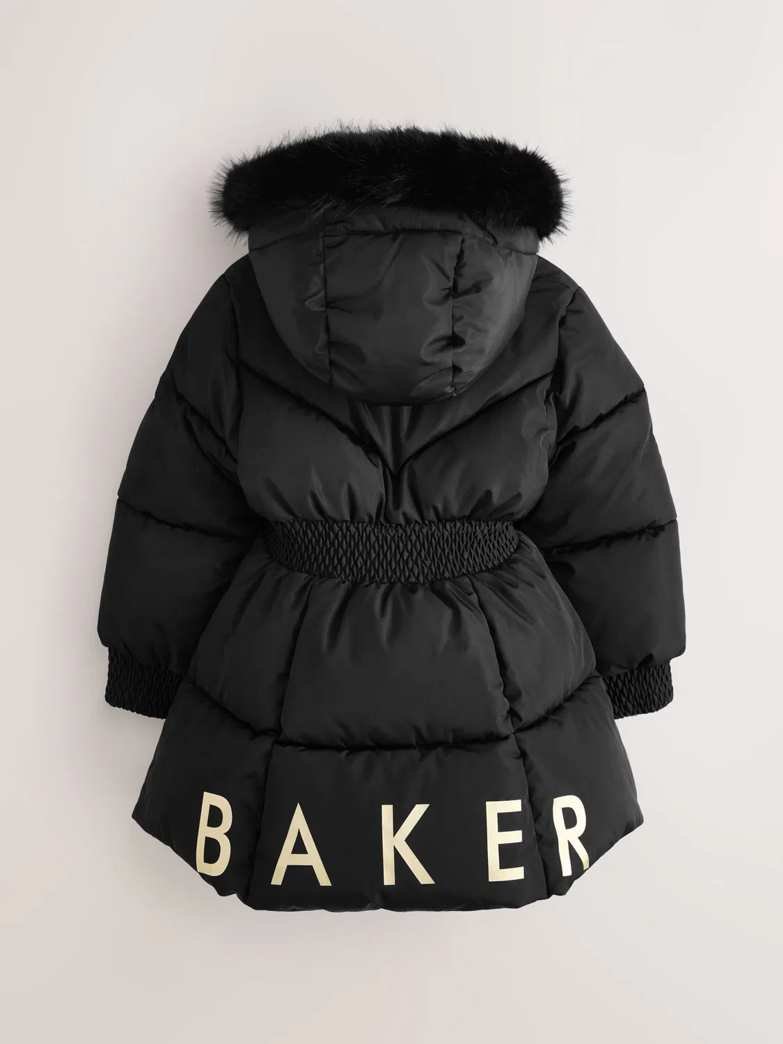 Пальто Baker by Ted Baker, черное — фото 2