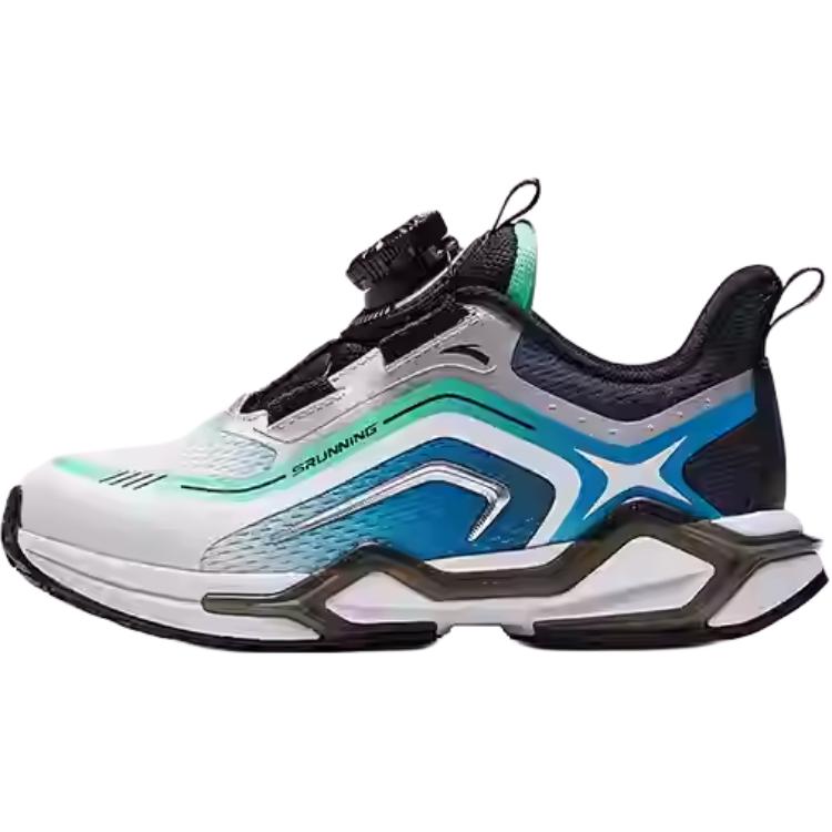 

Antakids Детские беговые кроссовки Gongsu низкие противоскользящие и износостойкие с отскоком белый черный синий kids