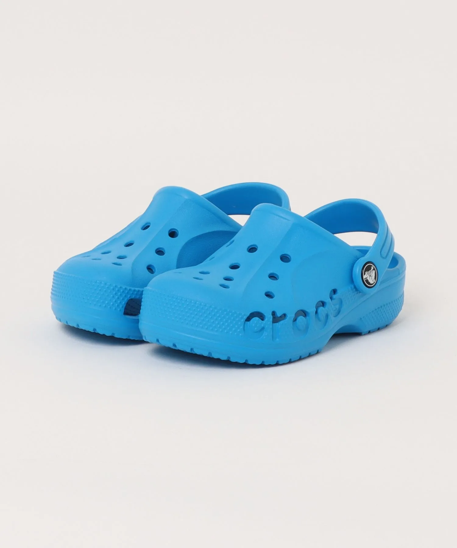 Детские сандалии Crocs Baya Clog с логотипом синие