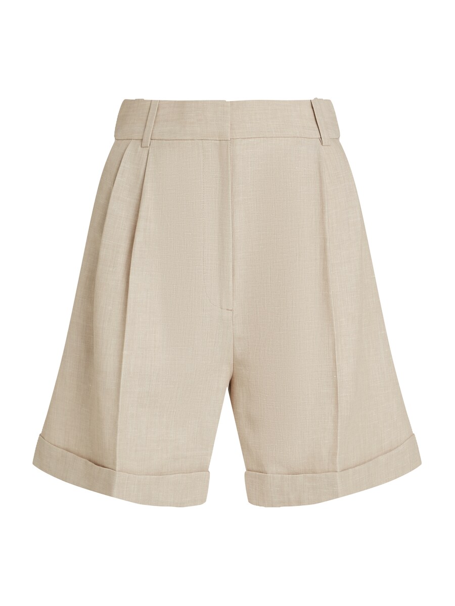 

Обычные брюки со складками спереди TOMMY HILFIGER, Ecru