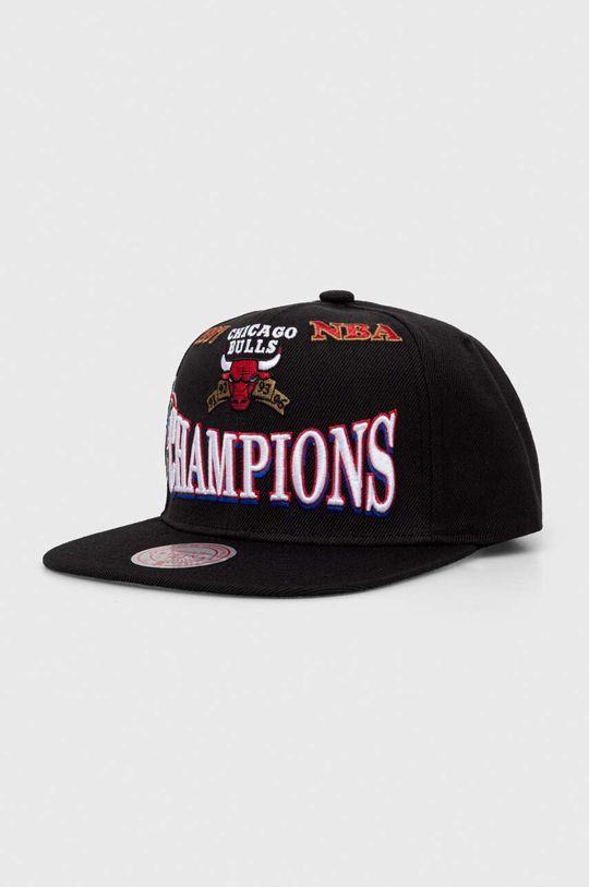 

Бейсболка Mitchell & Ness из смесовой шерсти Mitchell&Ness, черный