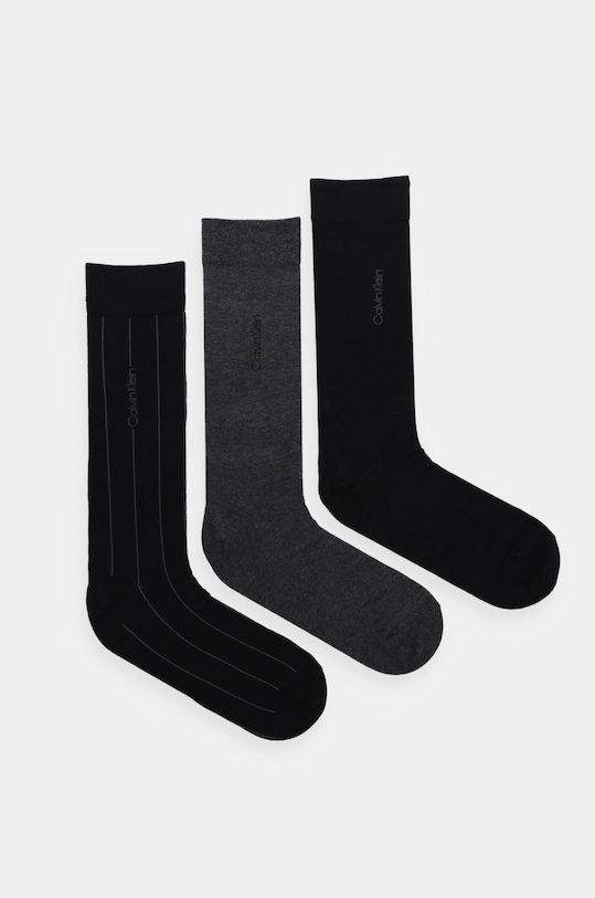 

Носки 3 пары Calvin Klein, черный