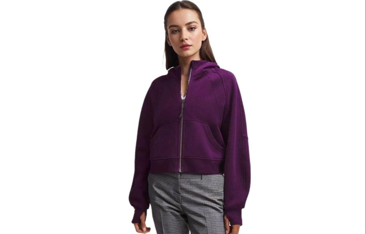 

Lululemon Короткое пальто Scuba Series, Theater Purple/DMMG