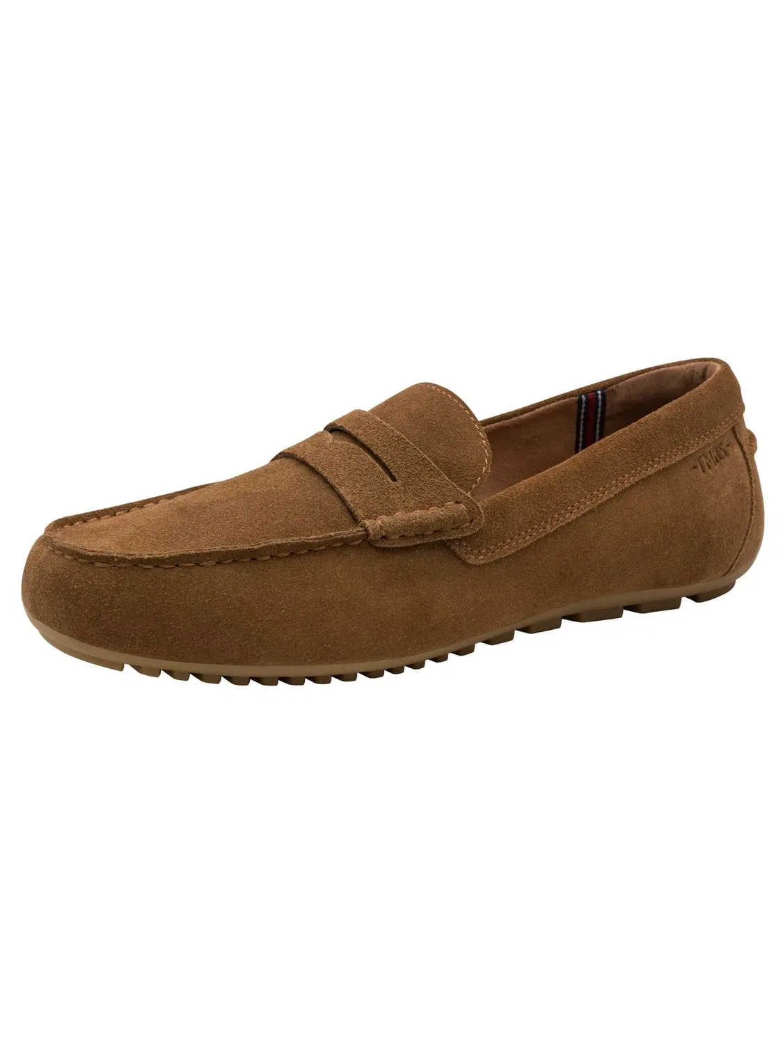 Слипперы из кожи, Tamaris, tan