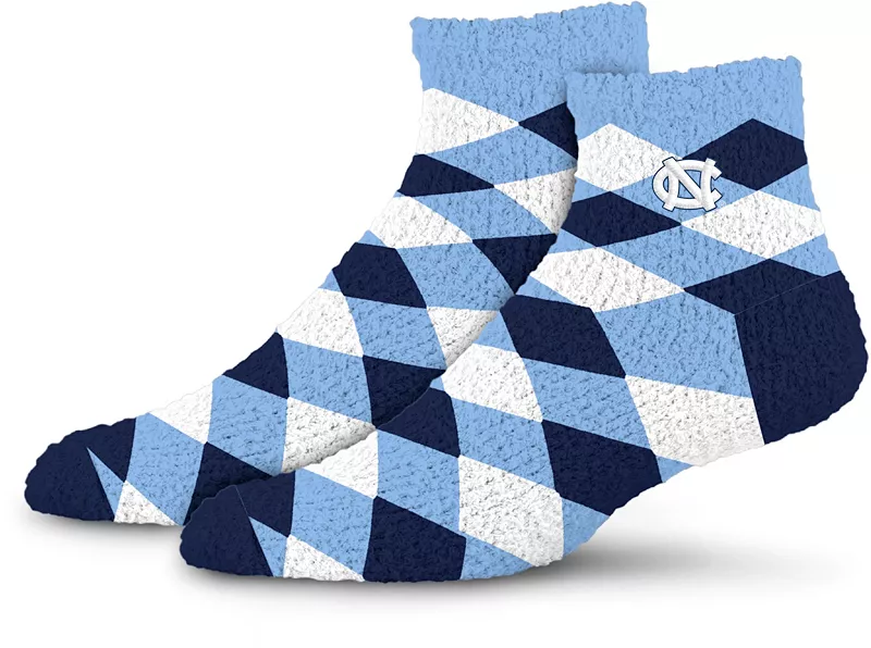 

Носки-талисман для босых ног, молодежные носки North Carolina Tar Heels For Bare Feet