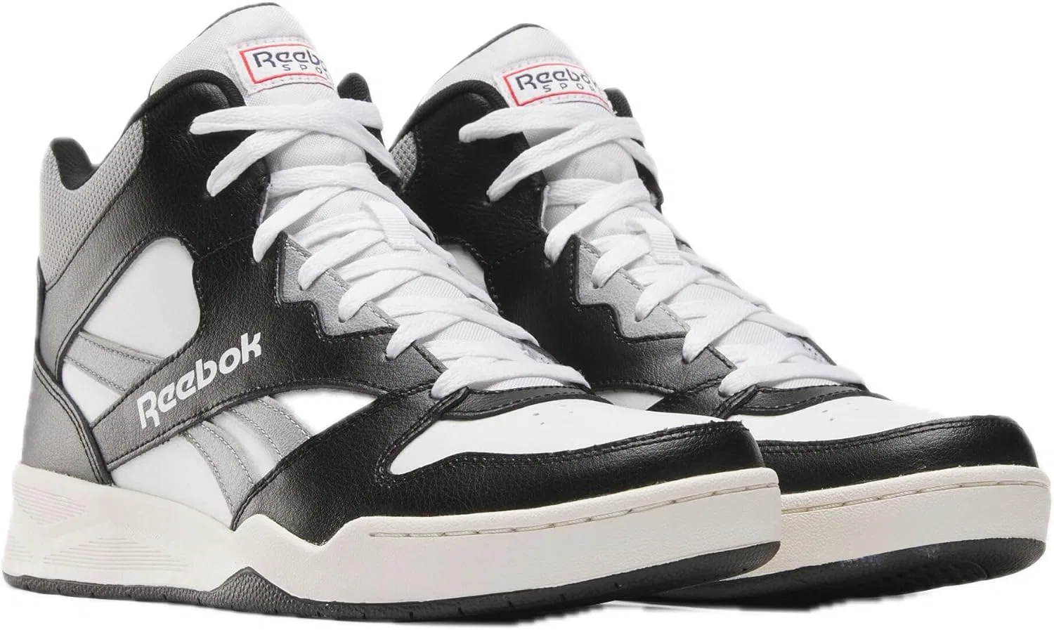 Кроссовки Reebok Unisex Royal BB4500 Hi2, 3-White Black Barely Grey — фото 2