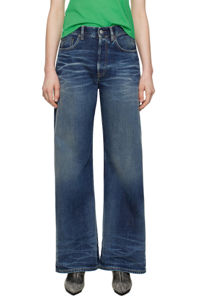 

Синие свободные джинсы 2021F Acne Studios