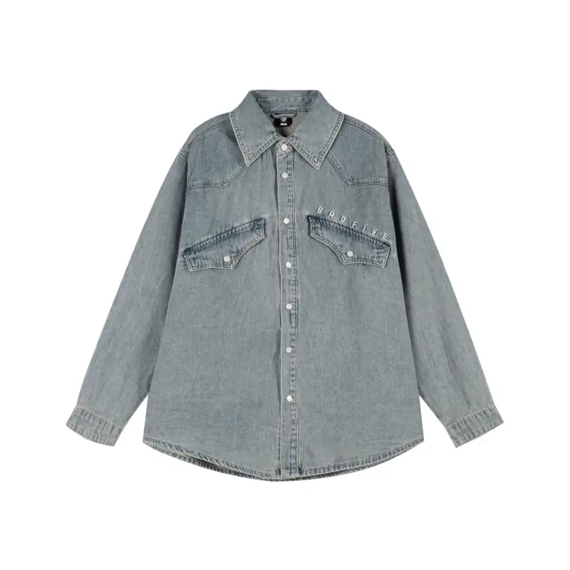 

LINING Джинсовая куртка мужская светло-голубая, Light Blue