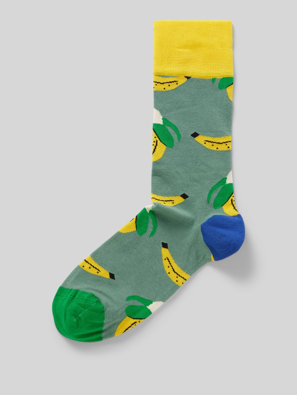 

Носки с узорчатой ​​вышивкой, модель «Очищенный банан» DillySocks, графит