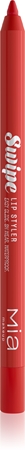 

Подводка для губ водонепроницаемый Mia Cosmetics Swipe, 05 True Red 1,26 g