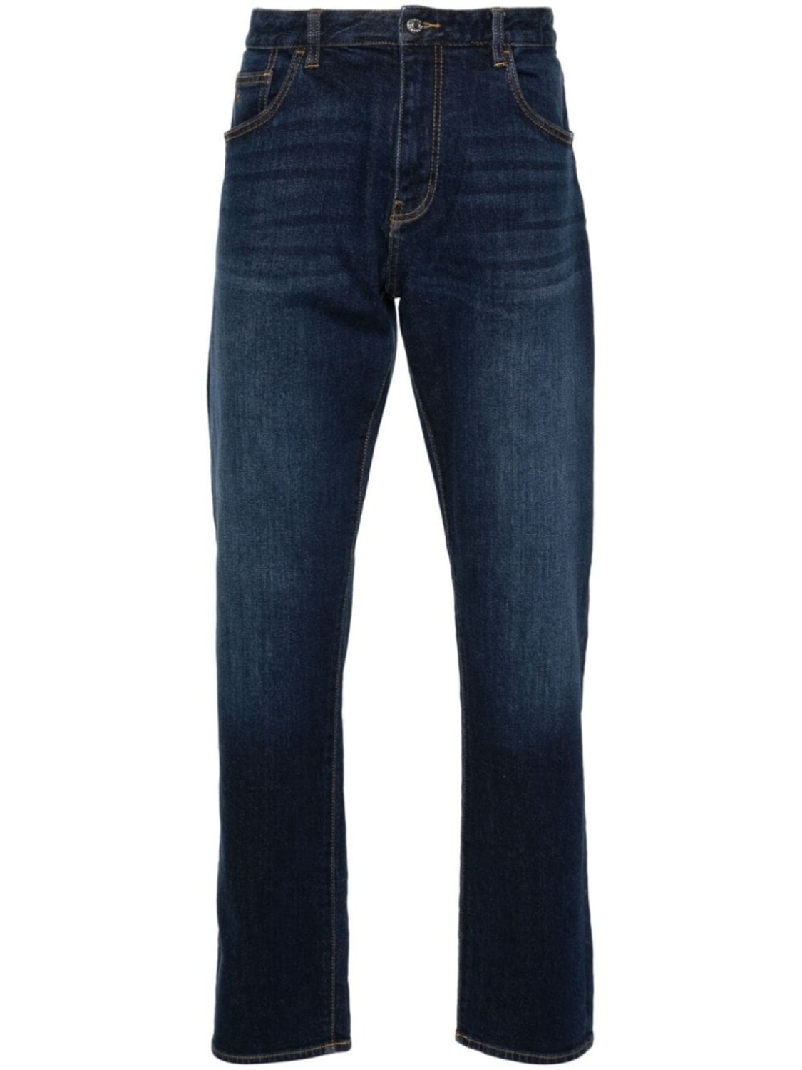 

Armani Exchange зауженные джинсы с 5 карманами, синий
