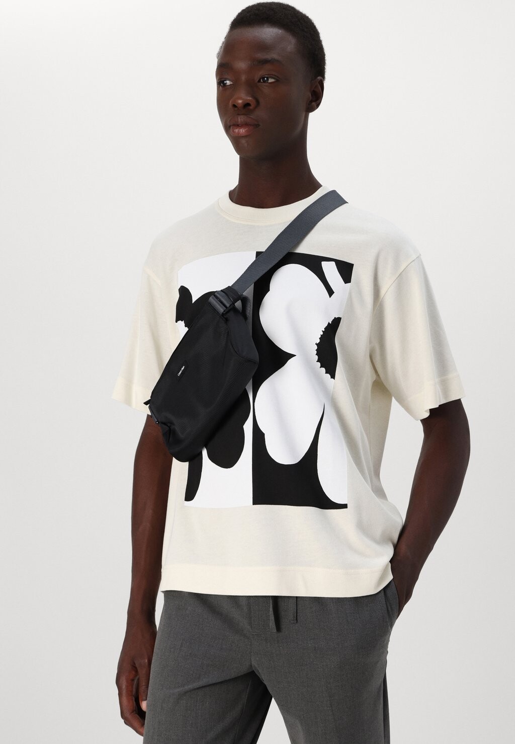 

Футболка с принтом VEISTO UNIKKO UNISEX Marimekko, белый