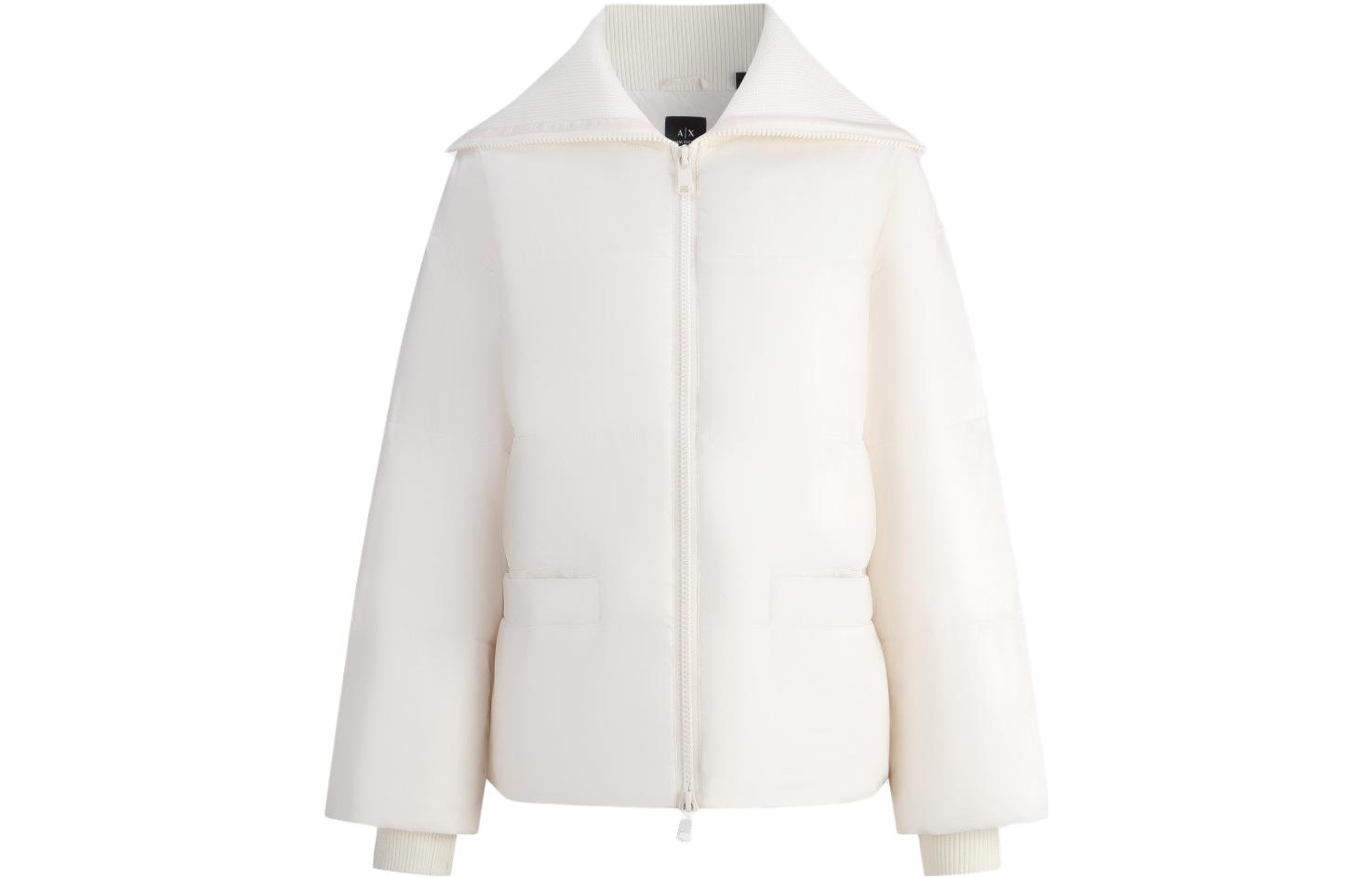 

ARMANI EXCHANGE Пуховик женский белый, White