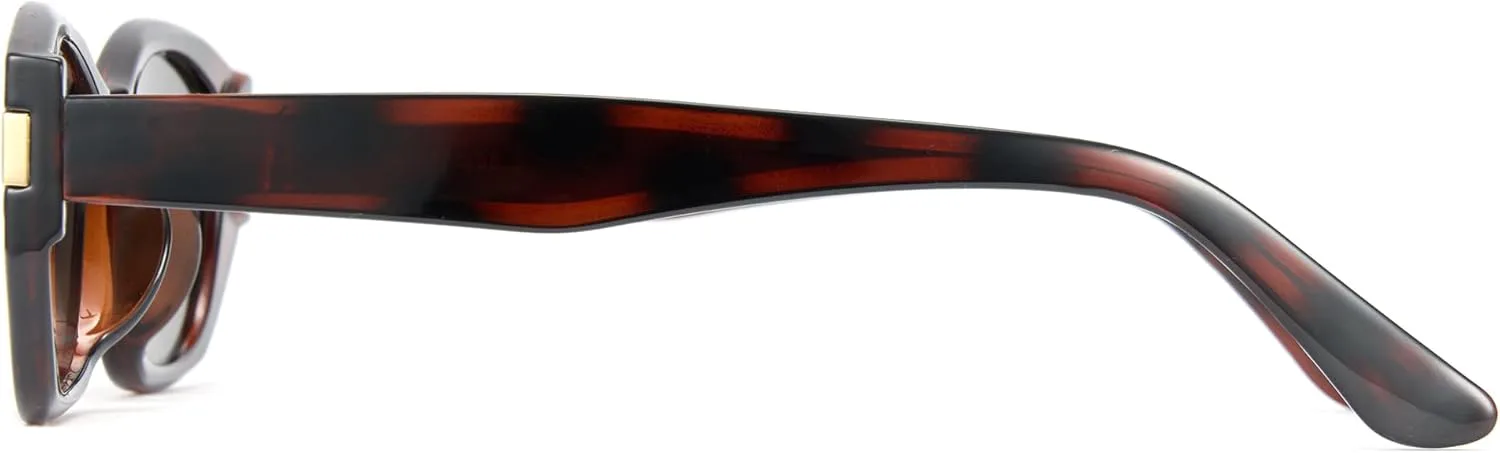 

Солнцезащитные очки Cyxus для женщин и мужчин, модные солнцезащитные очки с защитой от УФ-излучения для активного отдыха, модель 1272, Tortoiseshell Frame Gray Lens