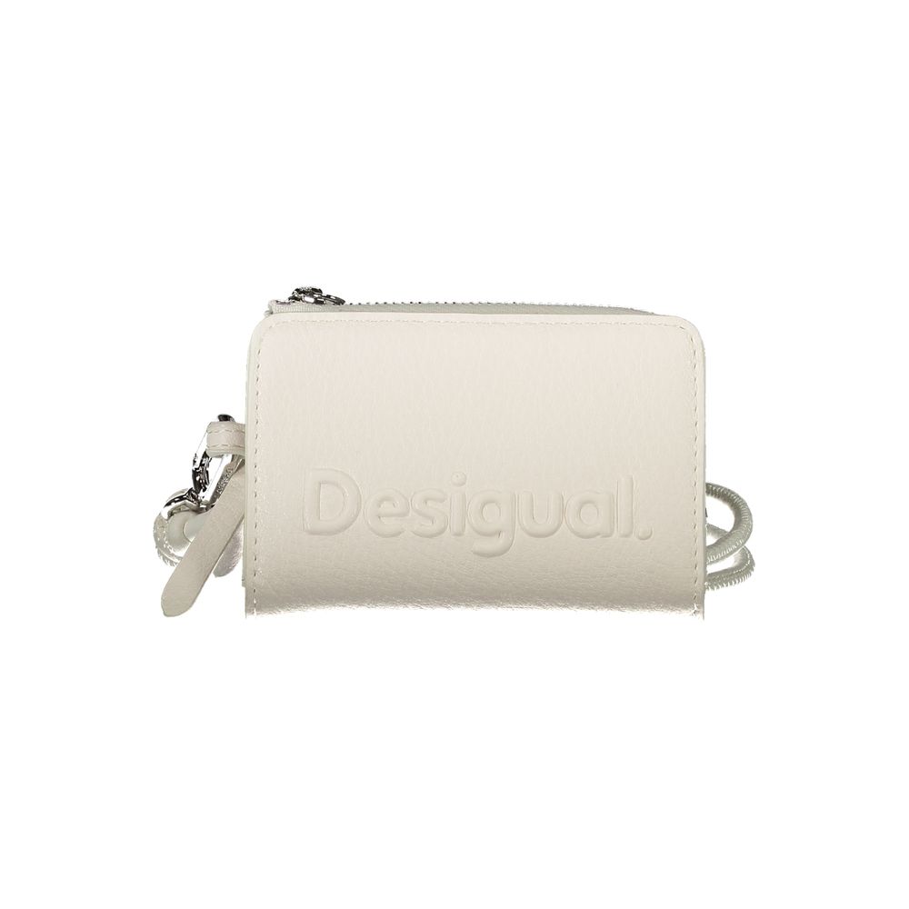 

Белый полиэтиленовый кошелек Desigual