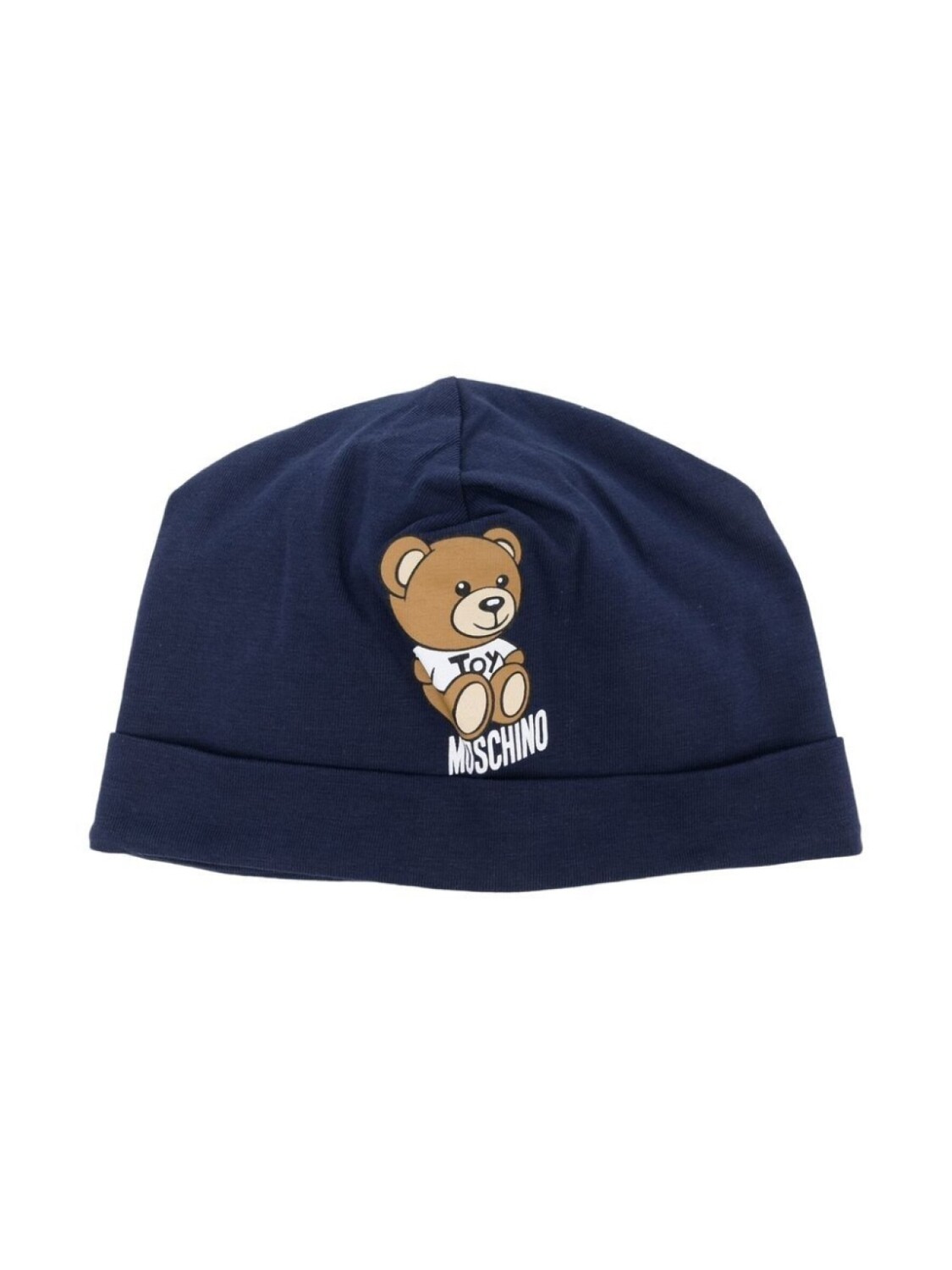 

Moschino Kids шапка с принтом Teddy Bear, синий