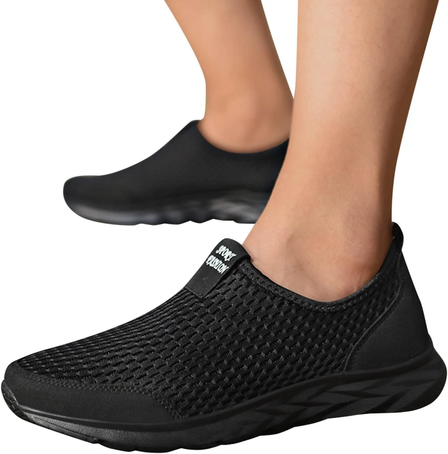Женские тапочки для плавания Generic, мужские тапочки Cloud Slippers, супермягкие тапочки, легкие и красивые ванны, красивые ванны, купальные тапочки на платформе Generisch, черный — фото 4