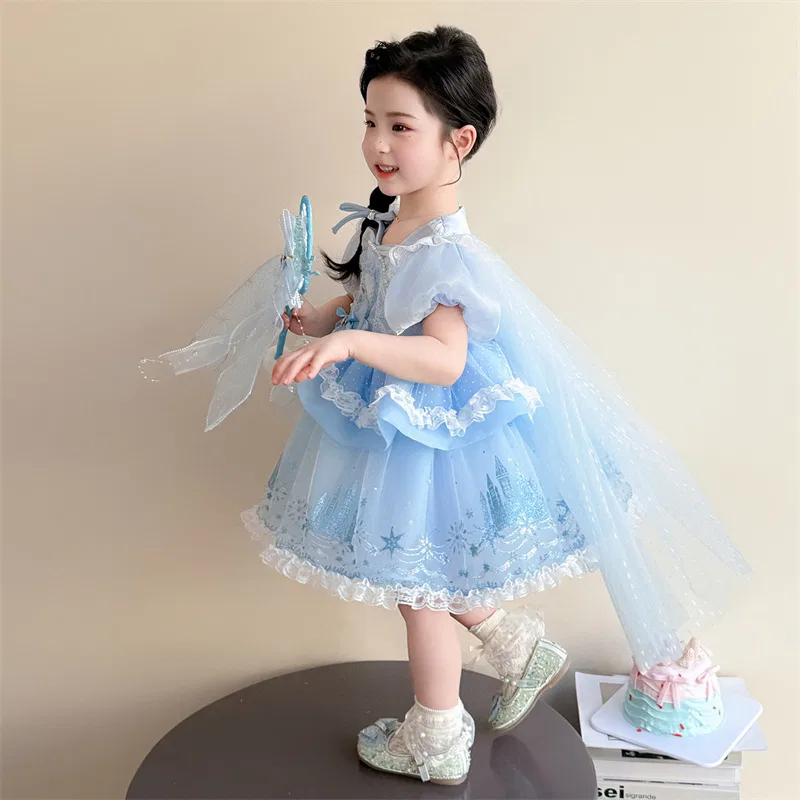 Платье для детей 3-7 лет Disney, Blue Skirt+Magic Stick — фото 4
