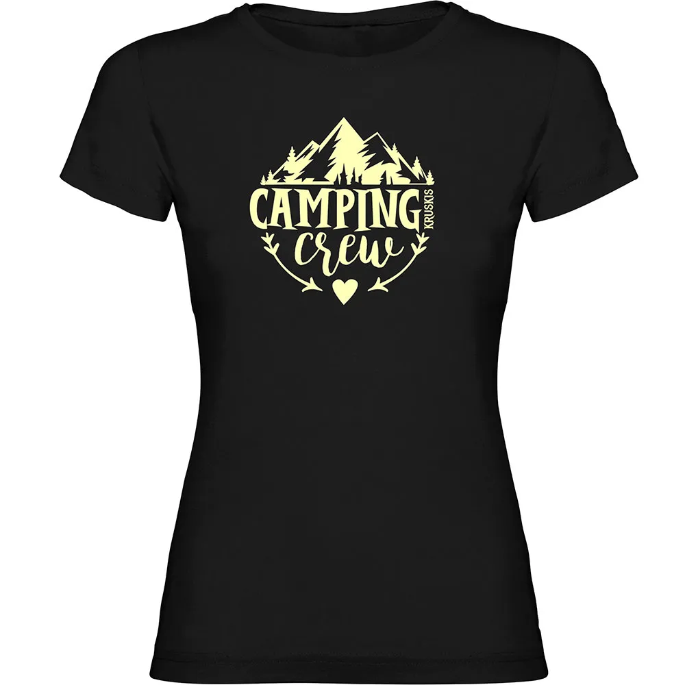

Футболка с коротким рукавом Kruskis Camping Crew, черный