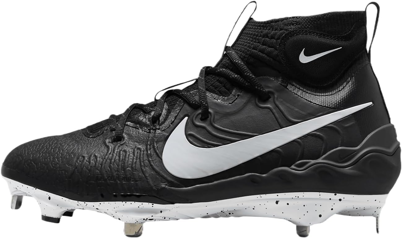 

Бейсбольные бутсы Nike Alpha Huarache NXT для мужчин, белый/черный/серый/темно-серый