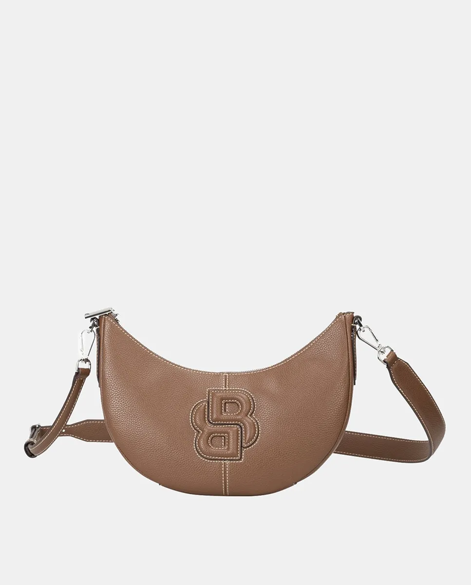 

Средняя сумка на молнии с длинной ручкой Boss, коричневый