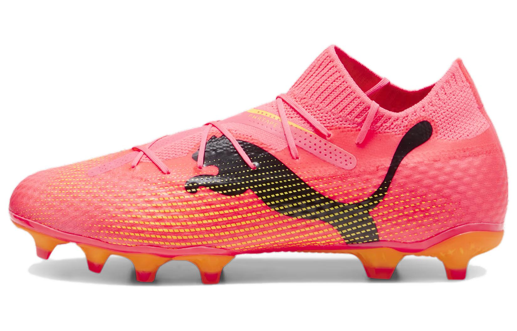 

Футбольные бутсы Future 7 Pro FG/AG со шнуровкой 'Pink' PUMA, розовый