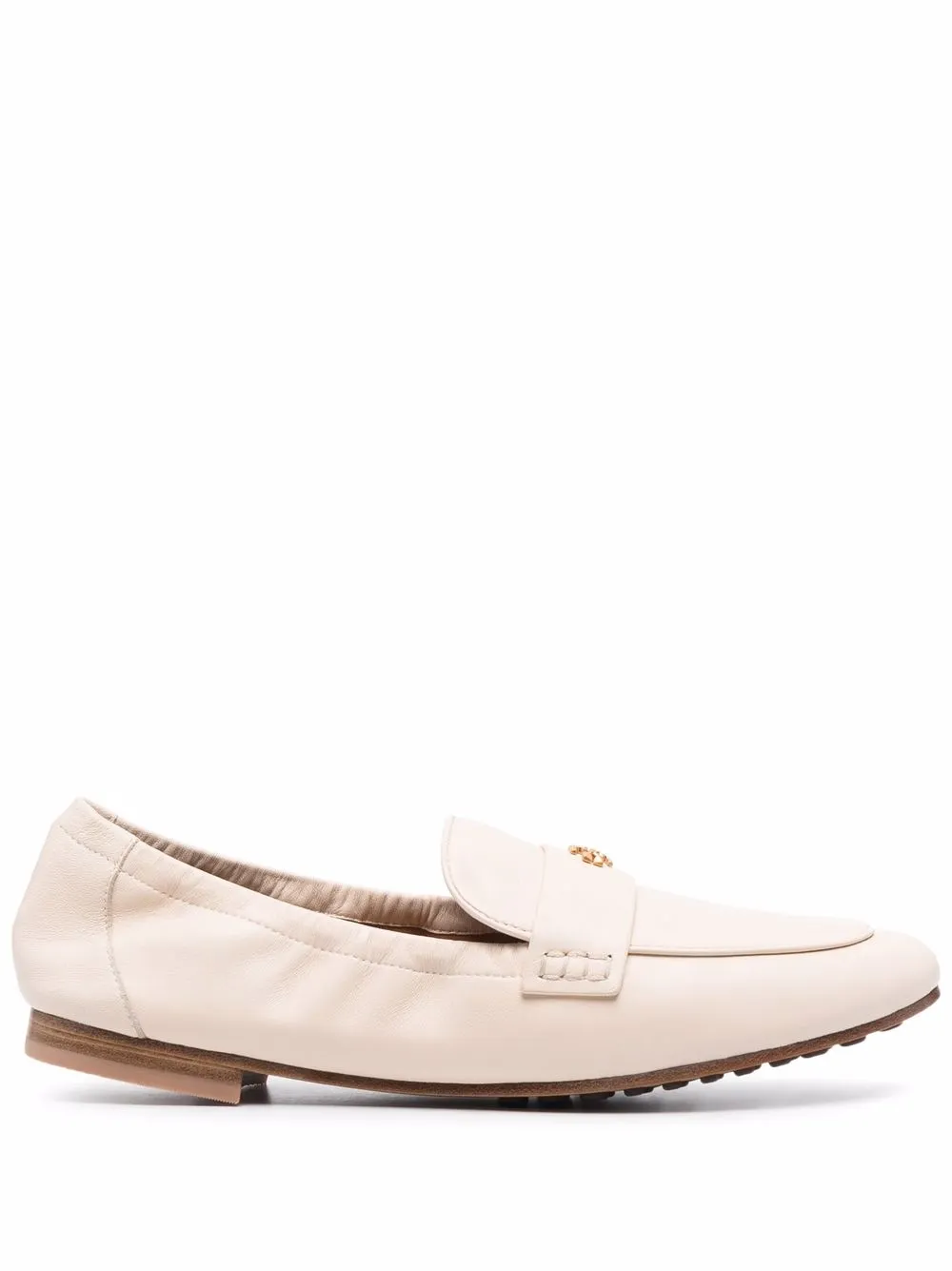 Лоферы Ballet Tory Burch, нейтральный