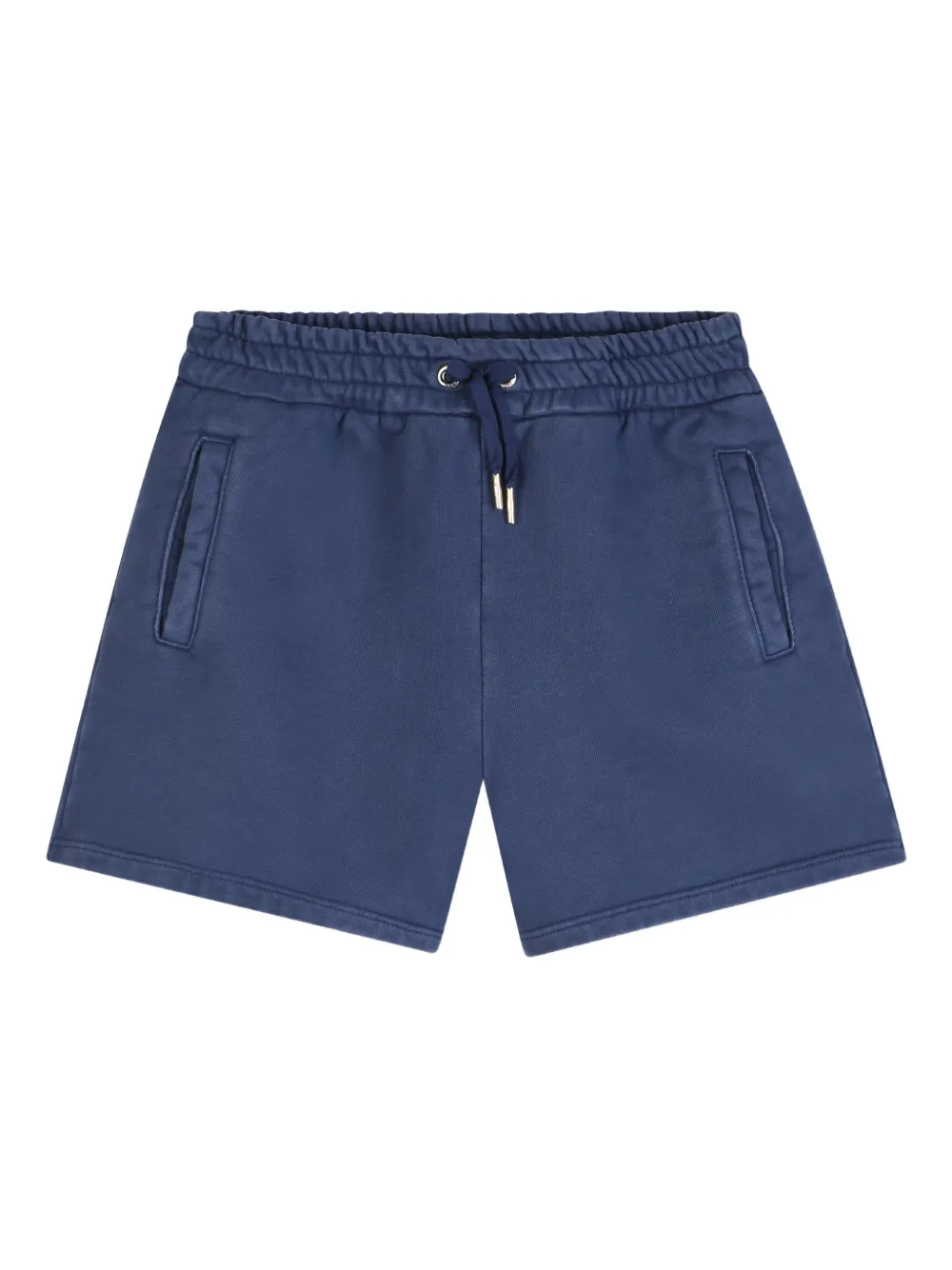 Шорты с вышивкой и кулиской Chloé Kids, синий