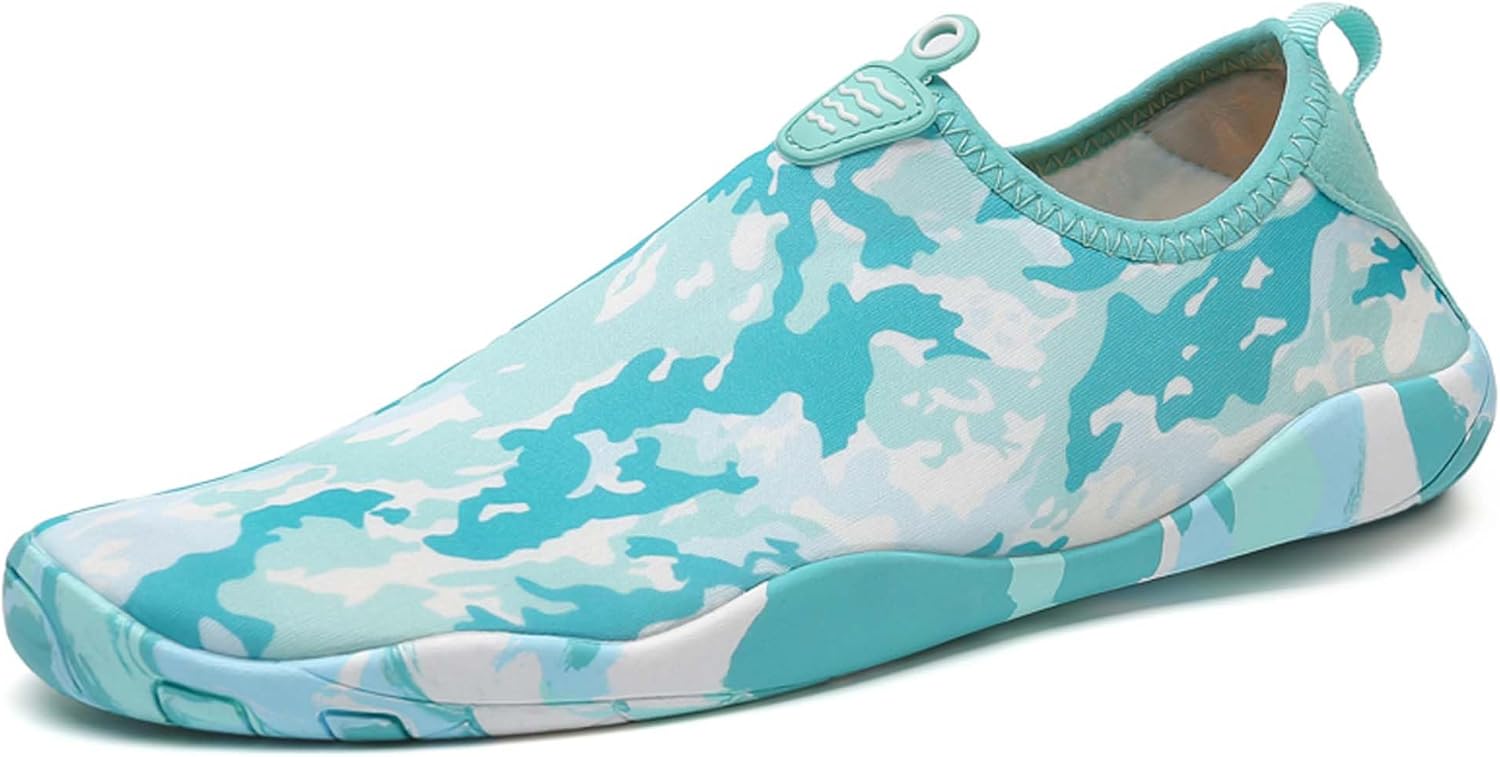 

Мужские и женские водонепроницаемые туфли для ходьбы, противоскользящие, быстросохнущие, для пляжа и плавания, для тренировок, фитнеса, спорта, тяжелой атлетики, многофункциональные Generic, Cyan