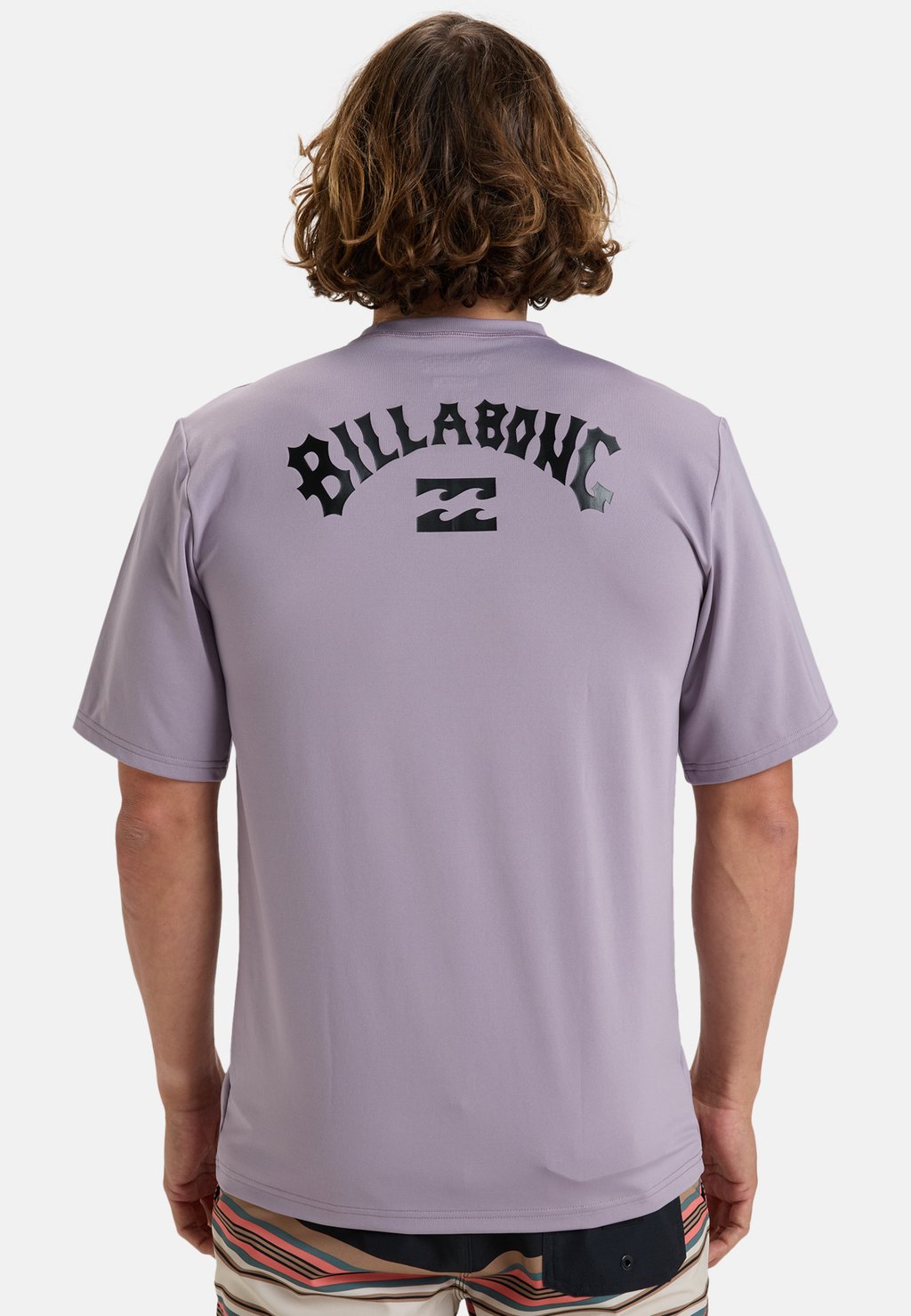 

Футболка с принтом Billabong, сиреневый