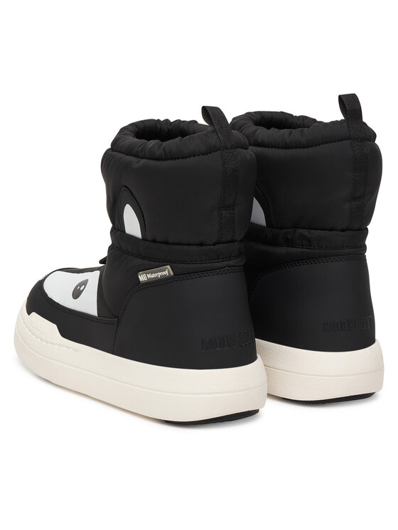 Сапоги для снега Mb Jr Park Tube Mid Animal Wp 80D3440100 D Moon Boot, черный — фото 3