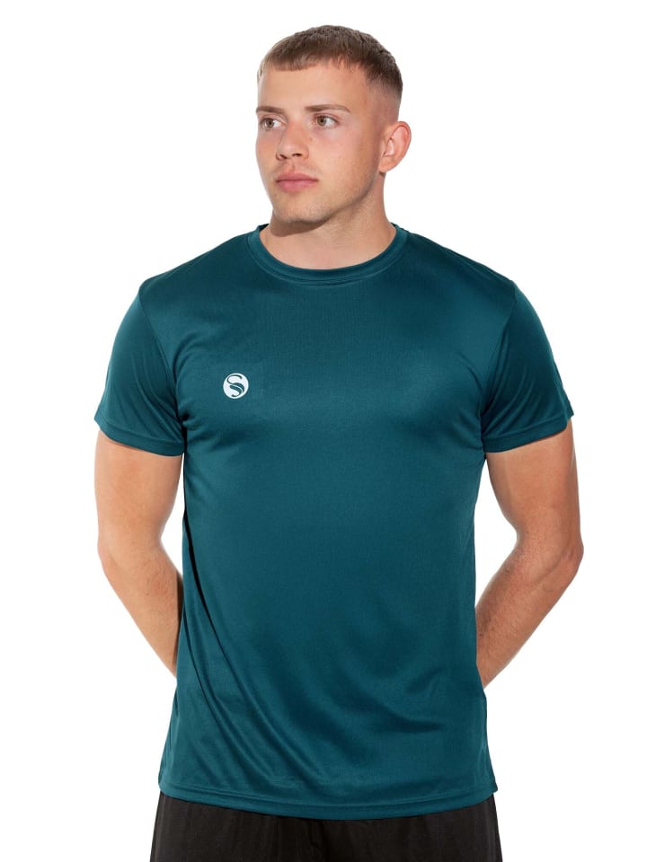 

Спортивная футболка, тренировочная футболка "Бриз" в цвете петролеум Stark Soul