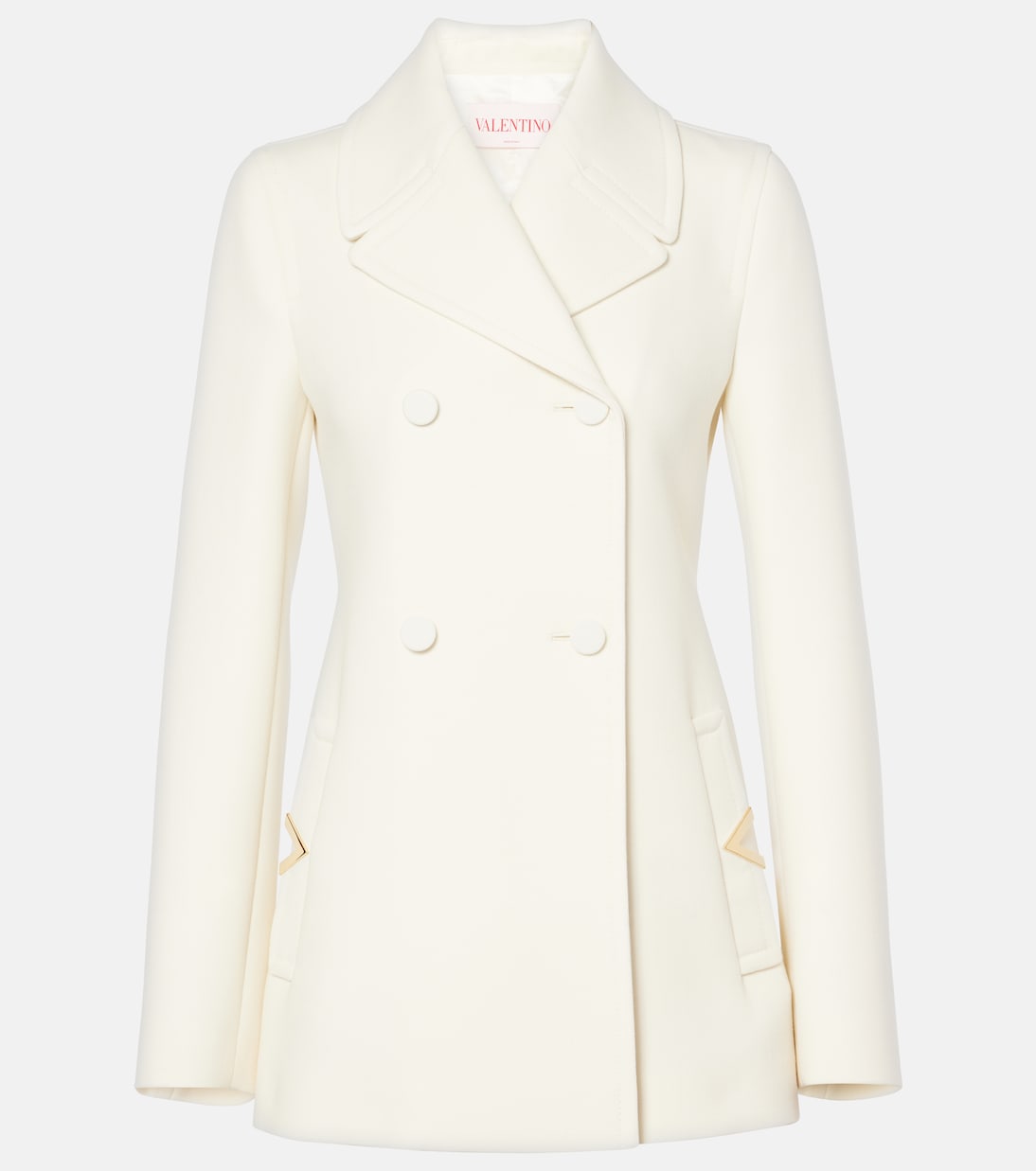 

Блейзер из шерстяного крепа Valentino, Avorio