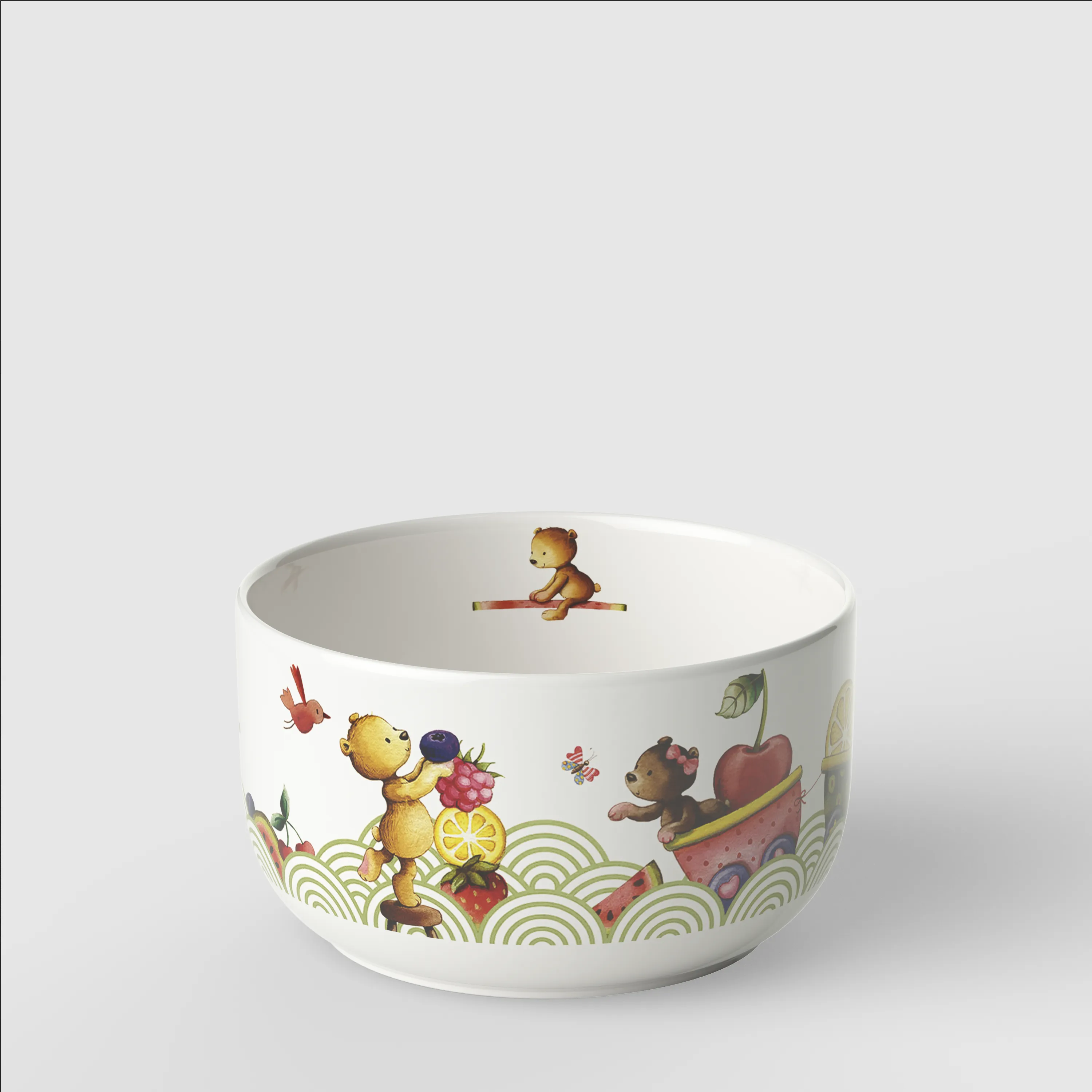 

Детская миска с хлопьями Kiddy Bears Villeroy & Boch, зеленый