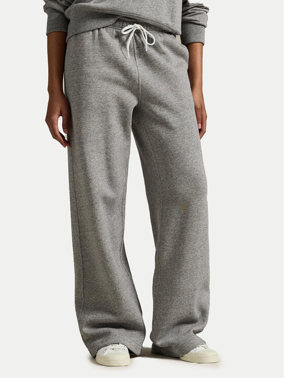 

Джоггеры wide leg 211977959004 Polo Ralph Lauren, серый