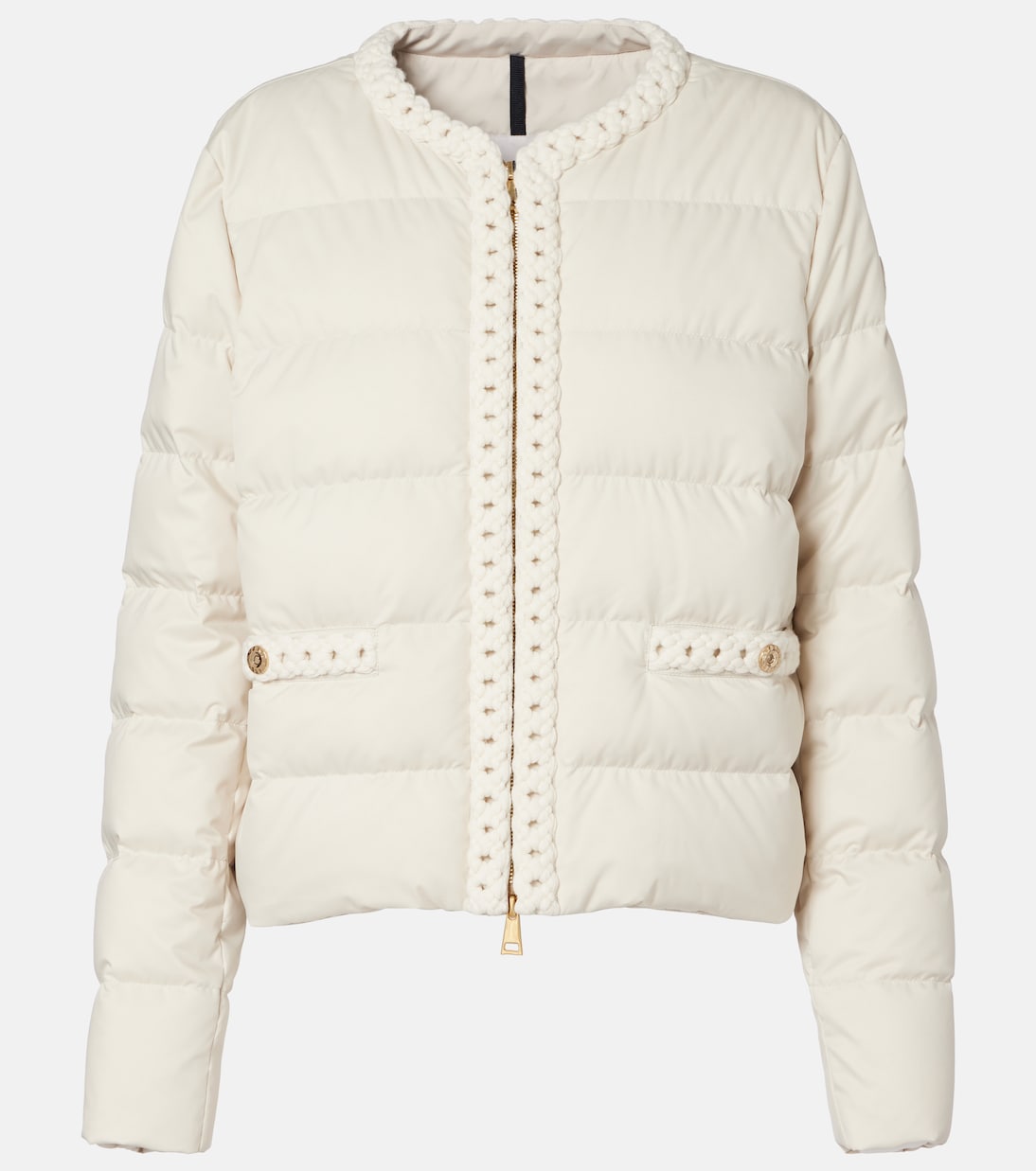 

Стеганая куртка-пуховик Moncler, белый