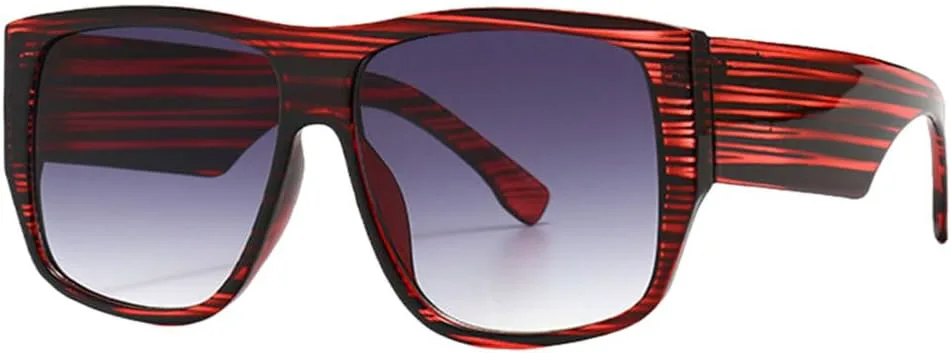 

Солнцезащитные очки с градиентными линзами, большие солнцезащитные очки в стиле ретро, ​​квадратные солнцезащитные очки для женщин generic, Wty005 Stripegrey