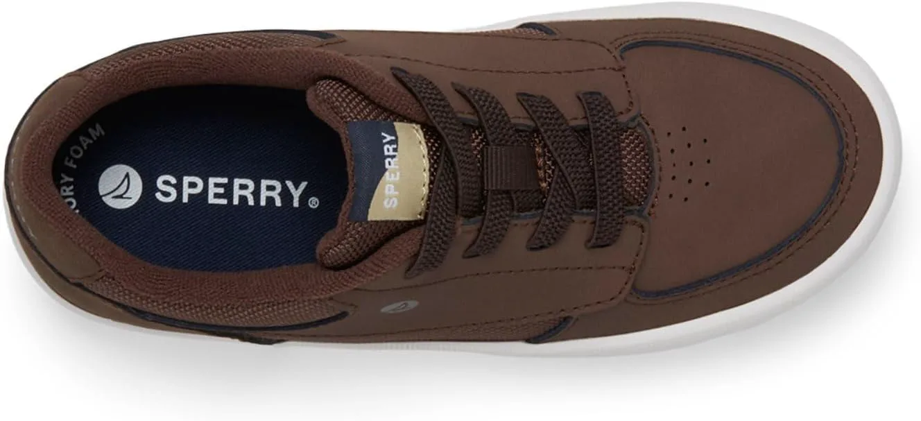 Кроссовки Sperry Unisex-Child Boardwalk, коричневый — фото 2