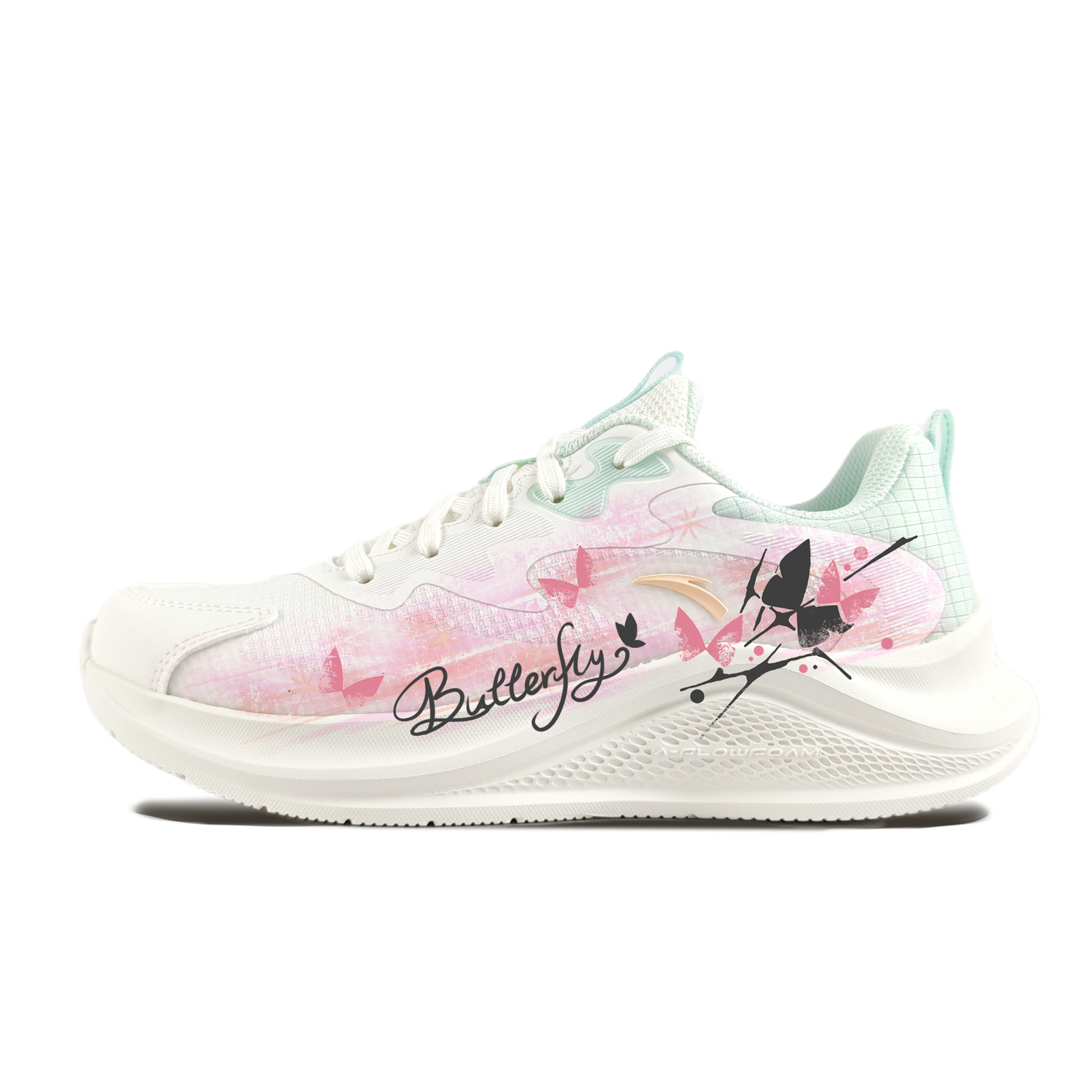 

ANTA Амортизирующие нескользящие износостойкие низкие повседневные кроссовки Sprint Running для женщин White