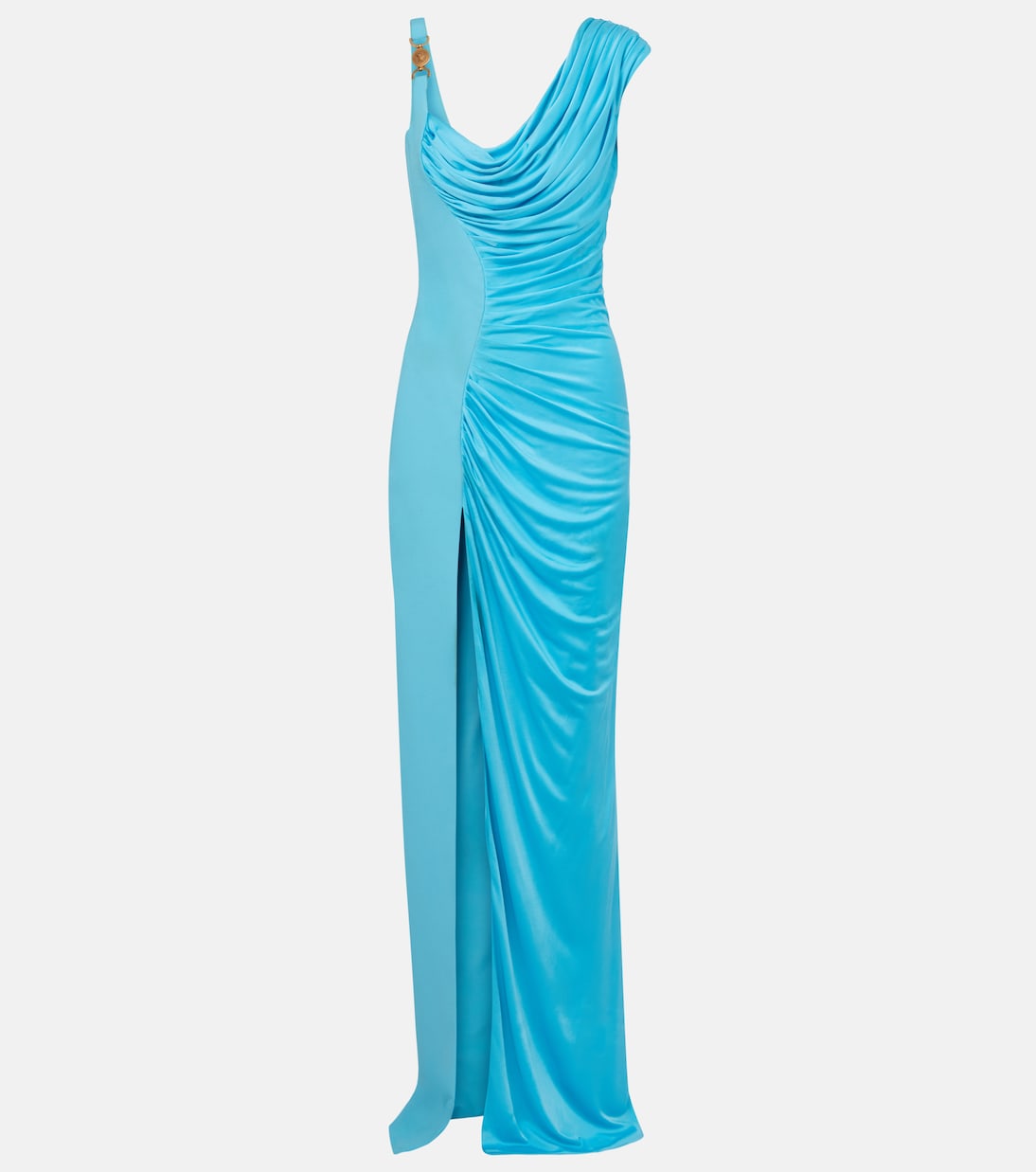 

Платье с драпировкой Медуза Versace, Azur