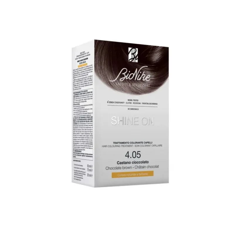 

Краска для волос Bionike Shine On 4.05 Шоколадно-коричневый